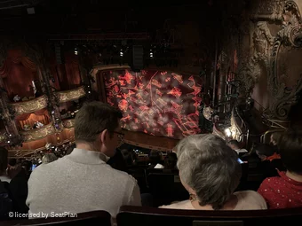 Lyceum Theatre Grand Circle G2 view from seat photo