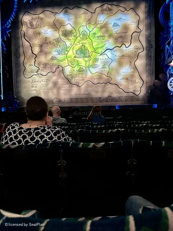 Apollo Victoria Theatre Stalls F20 view from seat photo
