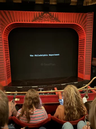 Phoenix Theatre Dress Circle C17 view from seat photo