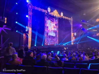 New Victoria Theatre Stalls H40 view from seat photo