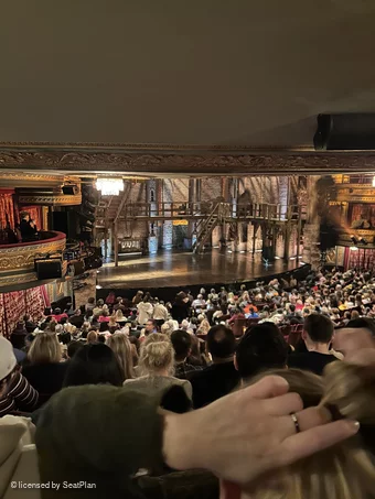 Richard Rodgers Theatre Orchestra T27 view from seat photo