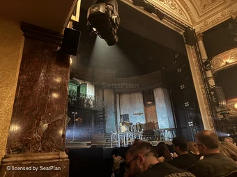 Lyric Theatre Stalls G24 view from seat photo