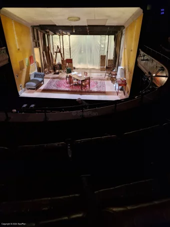 Royal Court Theatre Circle C9 view from seat photo