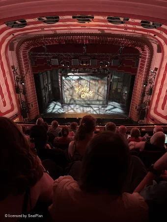 New Theatre Oxford Balcony F23 view from seat photo