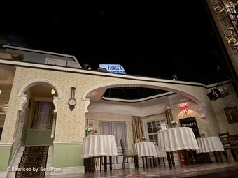 Apollo Theatre Stalls A14 view from seat photo