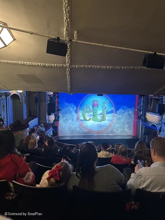 Aldwych Theatre Dress Circle J22 view from seat photo