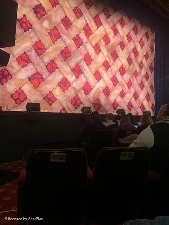 New Wimbledon Theatre Stalls C25 view from seat photo