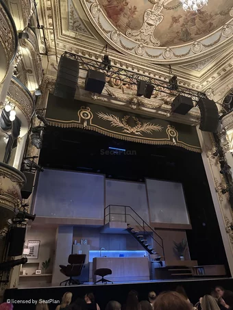 Wyndham's Theatre Stalls J24 view from seat photo