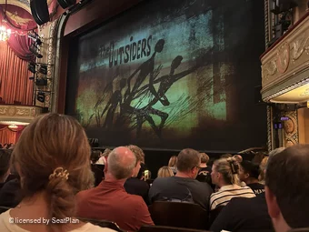 Bernard B. Jacobs Theatre Orchestra I12 view from seat photo