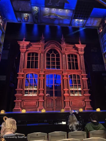 Savoy Theatre Stalls D13 view from seat photo