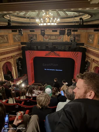 Phoenix Theatre Grand Circle J11 view from seat photo