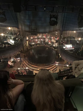 Playhouse Theatre Upper Circle C9 view from seat photo