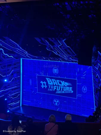 Adelphi Theatre Upper Circle G4 view from seat photo