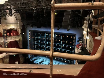 Shaftesbury Theatre Grand Circle A5 view from seat photo