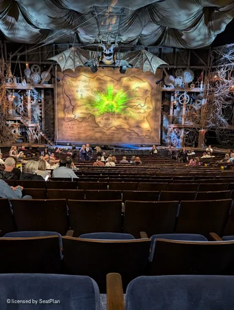 Gershwin Theatre Orchestra T110 view from seat photo