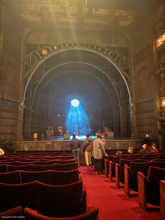 Palace Theatre Stalls L16 view from seat photo