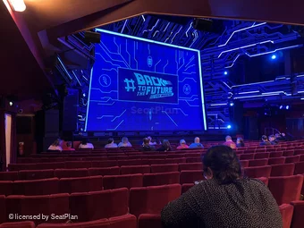 Adelphi Theatre Stalls N22 view from seat photo