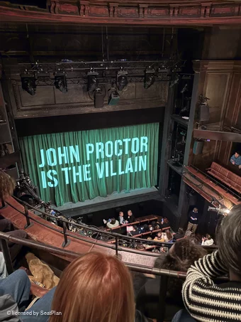 Royal Court Theatre Balcony C16 view from seat photo
