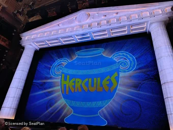 Theatre Royal Drury Lane Stalls F19 view from seat photo