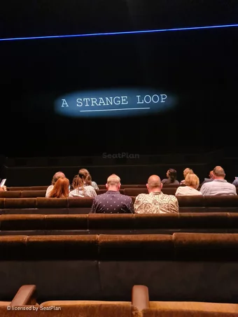 Barbican Theatre Stalls G18 view from seat photo