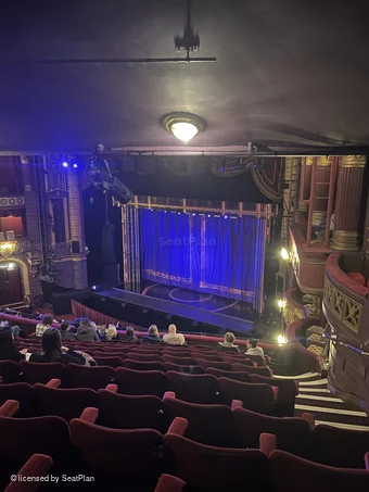 Palace Theatre Circle M1 view from seat photo