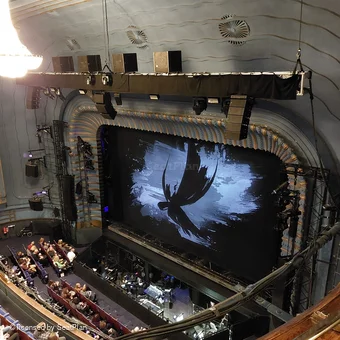 Alexandra Theatre Grand Upper Circle A1 view from seat photo