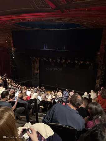 Studio 54 Theatre Mezzanine NN104 view from seat photo