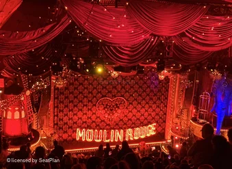 Al Hirschfeld Theatre Mezzanine T5 view from seat photo