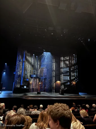 Barbican Theatre Stalls G24 view from seat photo