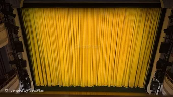 Fortune Theatre Upper Circle A8 view from seat photo