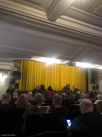 Fortune Theatre Stalls L2 view from seat photo