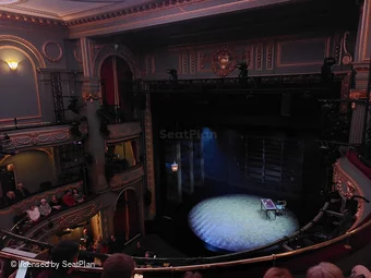 Aldwych Theatre Grand Circle C1 view from seat photo