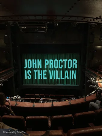 Royal Court Theatre Circle D10 view from seat photo