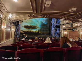 Sondheim Theatre Stalls Q29 view from seat photo