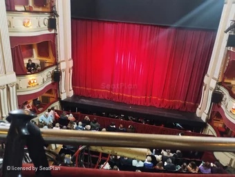 Theatre Royal Brighton Second Circle A17 view from seat photo