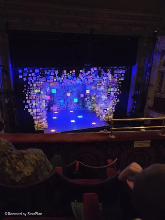 Edinburgh Playhouse Balcony D41 view from seat photo