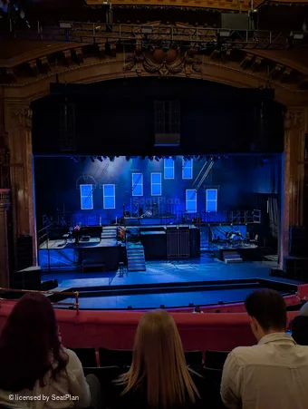 London Palladium Royal Circle E30 view from seat photo