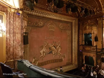 Theatre Royal Haymarket Royal Circle C28 view from seat photo