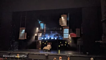 Sadler's Wells Stalls F11 view from seat photo