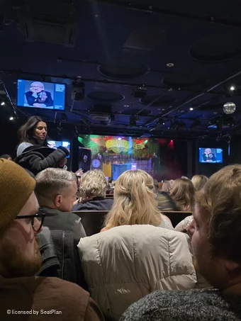 Leicester Square Theatre Stalls O18 view from seat photo