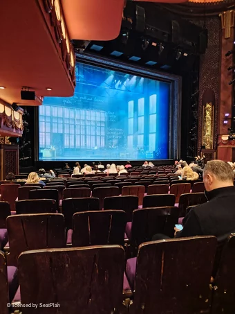 Prince Edward Theatre Stalls P34 view from seat photo