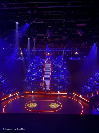 Canary Wharf Theatre District 11 C21 view from seat photo