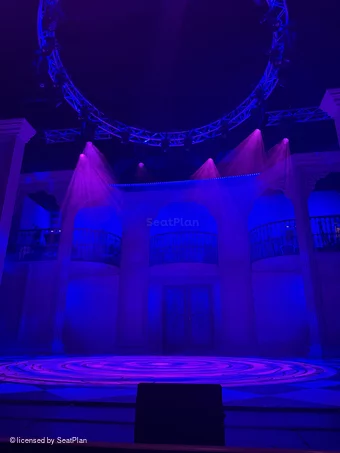 Theatre Royal Brighton Stalls A8 view from seat photo