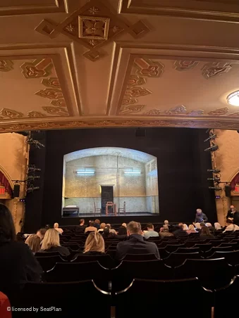Golden Theatre Orchestra Q115 view from seat photo