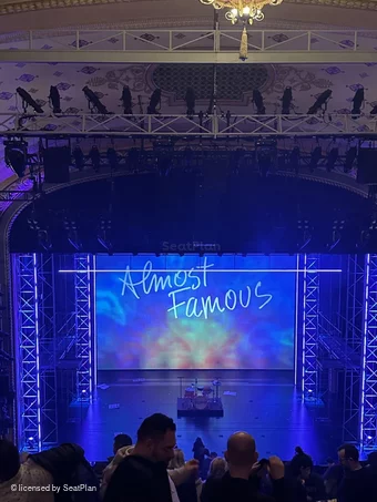 Bernard B. Jacobs Theatre Mezzanine K110 view from seat photo