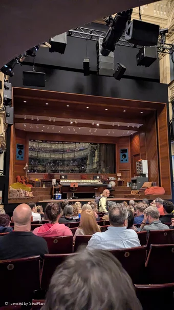 Duke of York's Theatre Stalls K5 view from seat photo