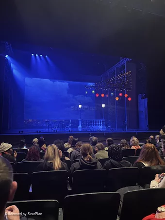 Sadler's Wells Stalls E25 view from seat photo