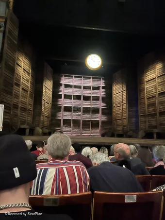 Harold Pinter Theatre Stalls G14 view from seat photo