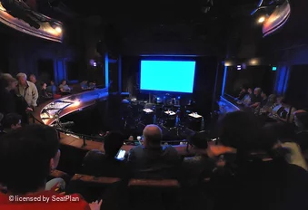 Royal Court Theatre Circle C8 view from seat photo