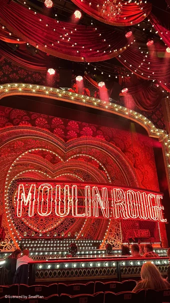 Piccadilly Theatre Stalls G22 view from seat photo